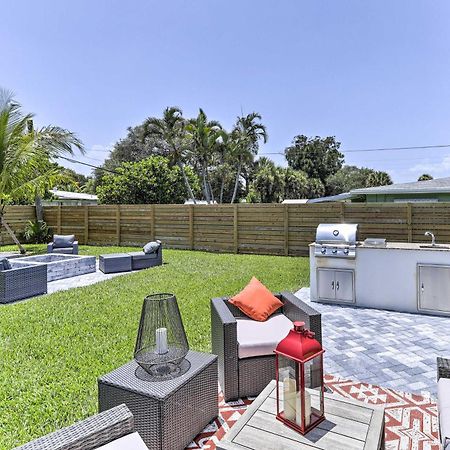 Beach House With Outdoor Kitchen, Walk To Coast Cocoa Beach Exterior foto
