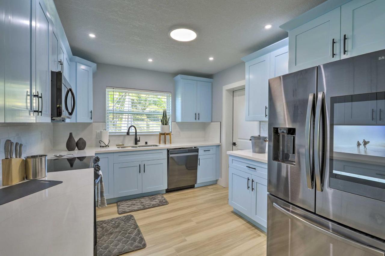 Beach House With Outdoor Kitchen, Walk To Coast Cocoa Beach Exterior foto