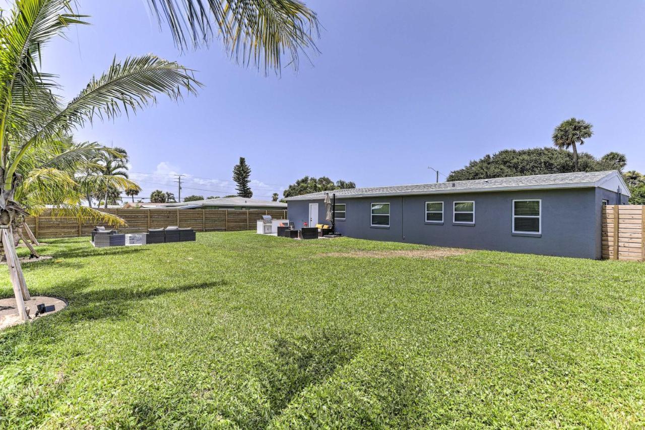 Beach House With Outdoor Kitchen, Walk To Coast Cocoa Beach Exterior foto