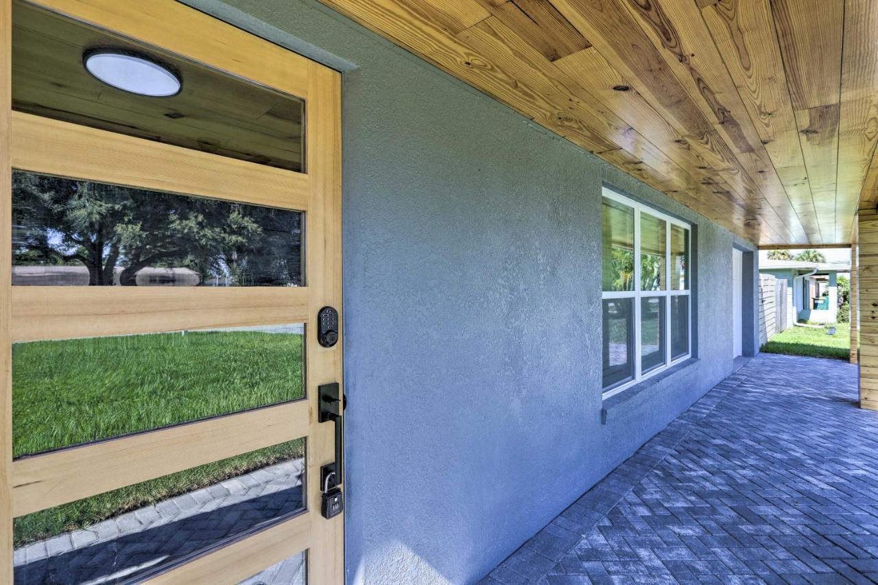 Beach House With Outdoor Kitchen, Walk To Coast Cocoa Beach Exterior foto